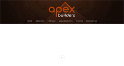 Desktop Screenshot of apexbuildersnd.com